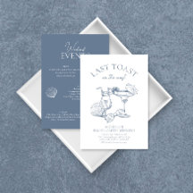 Letzten Toast am Wochenende des Küstenbachelorette