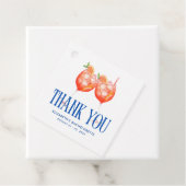 Letzten Toast an der Küste Aperol Spritz Bachelore Geschenkanhänger (Beispiel)