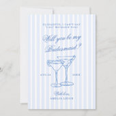 Letzten Toast an der Küste werden Sie mein sein? Einladung (Vorderseite)