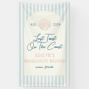 Letzten Toast auf dem Bachelorette-Banner an der K Banner