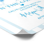 Letzten Toast auf dem Bachelorette-Zeichen, willko Poster (Ecke)