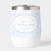 Letzten Toast auf dem Blue Junggeselinnen-Abschied (Vorderseite)