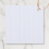 Letzten Toast auf dem Blue Junggeselinnen-Abschied Geschenkanhänger (Rückseite)