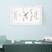 Letzten Toast auf dem Junggeselinnen-Abschied der  Banner (Messeveranstaltung)