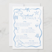 Letzten Toast auf dem Junggeselinnen-Abschied der  Einladung (Rückseite)