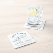 Letzten Toast auf dem Untersetzer des Junggeselinn (Vor Ort)