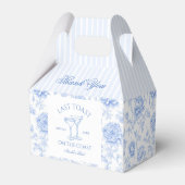 Letzten Toast auf der Flora-Küste Bachelorette Geschenkschachtel (Rückseite)