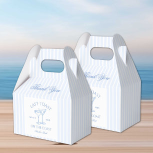 Letzten Toast auf der Flora-Küste Bachelorette Geschenkschachtel