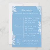 Letzten Toast auf der Küste Bachelorette Einladung (Rückseite)