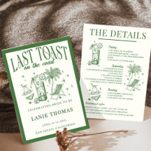 Letzten Toast auf der Küstenstraße