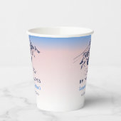 Letzten Toast auf der Piste Ski Bachelorette COED  Pappbecher (Links)