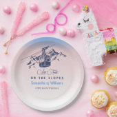 Letzten Toast auf der Piste Ski Bachelorette Viele Pappteller (Party)