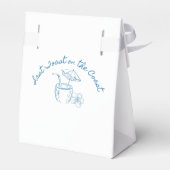 Letzten Toast über die Coast Junggeselinnen-Abschi Geschenkschachtel (Rückseite)