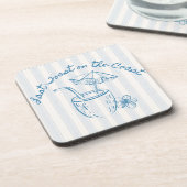 Letzten Toast über die Coast Junggeselinnen-Abschi Getränkeuntersetzer (Linke Seite)