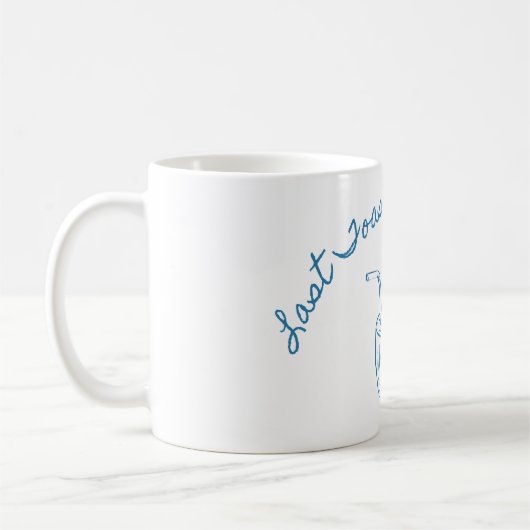 Letzten Toast über die Coast Junggeselinnen-Abschi Kaffeetasse (Links)