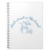 Letzten Toast über die Coast Junggeselinnen-Abschi Notizblock (Vorderseite)