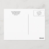 Letzter Aufruf für die Sahara Postkarte (Rückseite)