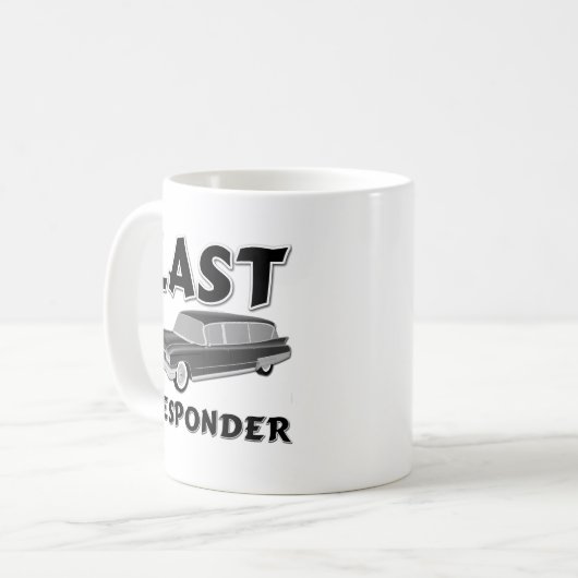 Letzter Beantworter Kaffeetasse (Vorderseite Links)