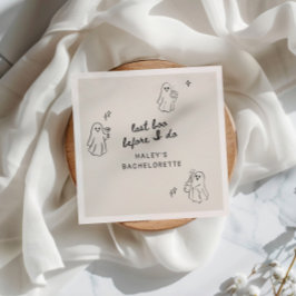 Letzter Boo, bevor ich quirky Halloween Bacheloret Serviette