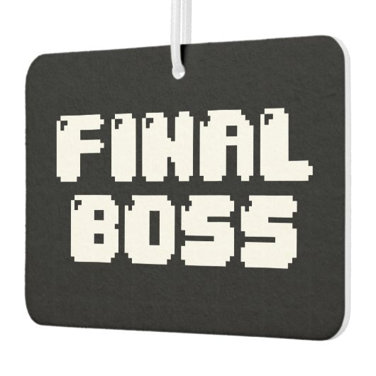 LETZTER BOSS AIR FRESHENER AUTOLUFTERFRISCHER (Links)