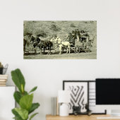 Letzter Deadwood Coach 1890 Poster (Heimbüro)