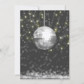 Letzter Disco-Junggeselinnen-Abschied Einladung (Rückseite)