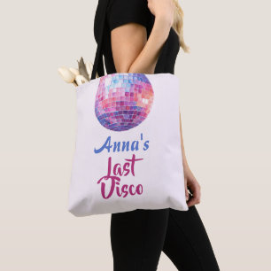 Letzter Disco-Junggesellinnenabschied Tragetasch Tasche