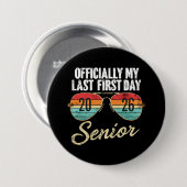 Letzter erster Schultag Senior 2026 Button (Vorne & Hinten)