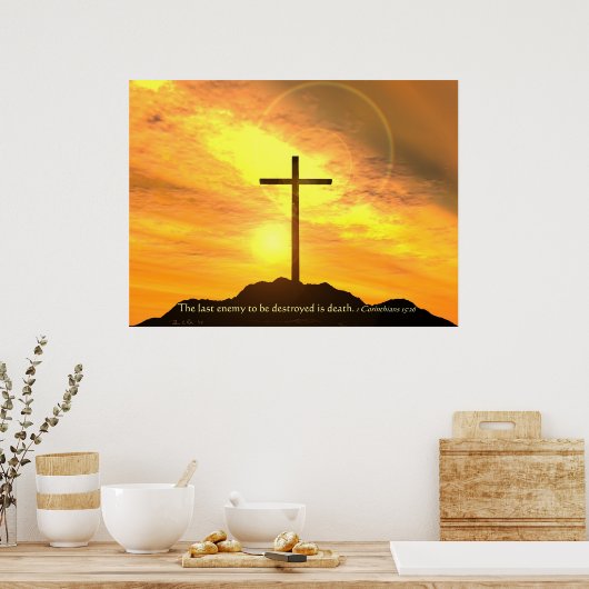 Letzter Feind Poster (Küche)