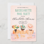 Letzter Flug vor dem Ring Bachelorette Bash Einladung (Vorderseite)