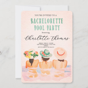 Letzter Flug vor dem Ring Bachelorette Bash Einladung