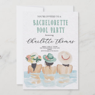 Letzter Flug vor dem Ring Bachelorette Bash Einladung