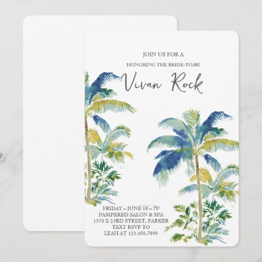 Letzter Flug vor dem Ring Bachelorette Bash Einladung (Vorne/Hinten)