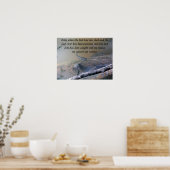 Letzter Fluss und Fischplakat Poster (Küche)