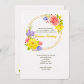 Letzter Frühling Ostereinladung Einladung (Vorne/Hinten)