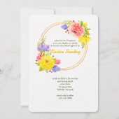 Letzter Frühling Ostereinladung Einladung (Vorderseite)