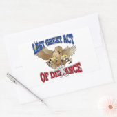 Letzter großer Akt des Widerstands Rechteckiger Aufkleber (Umschlag)