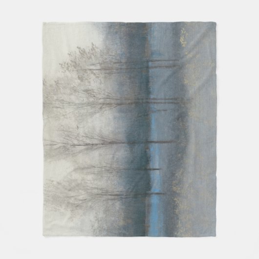 Letzter Herbsttag Fleecedecke (Vorderseite)