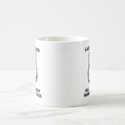 Letzter Herd Kaffeetasse (Mittel)