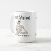 Letzter Hund zum Abholen Kaffeetasse (Vorderseite Links)