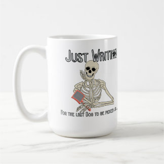 Letzter Hund zum Abholen Kaffeetasse