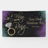 Letzter Junggeselinnen-Abschied - Aquamarin und Li Banner (Horizontal)