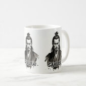 Letzter kämpfender Samurai Kaffeetasse (VorderseiteRechts)