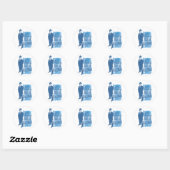 Letzter Live Bluesmen Sticker (Blatt)