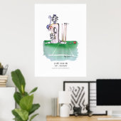 Letzter Mann in: Tony fernandes Poster (Heimbüro)