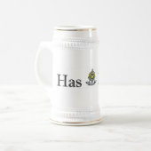 Letzter Meister Bierglas (Vorderseite Links)