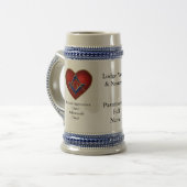 Letzter Meister Commerative Stein Bierglas (Vorderseite Links)