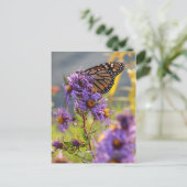Letzter Monarch Butterfly Postkarte (Stehend Vorderseite)