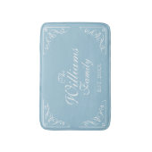 Letzter Name Est der personalisierten Familie. Badematte (Vorderseite Vertikal)