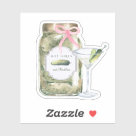 Letzter Pickle Social Club | Junggeselinnen-Abschi Aufkleber